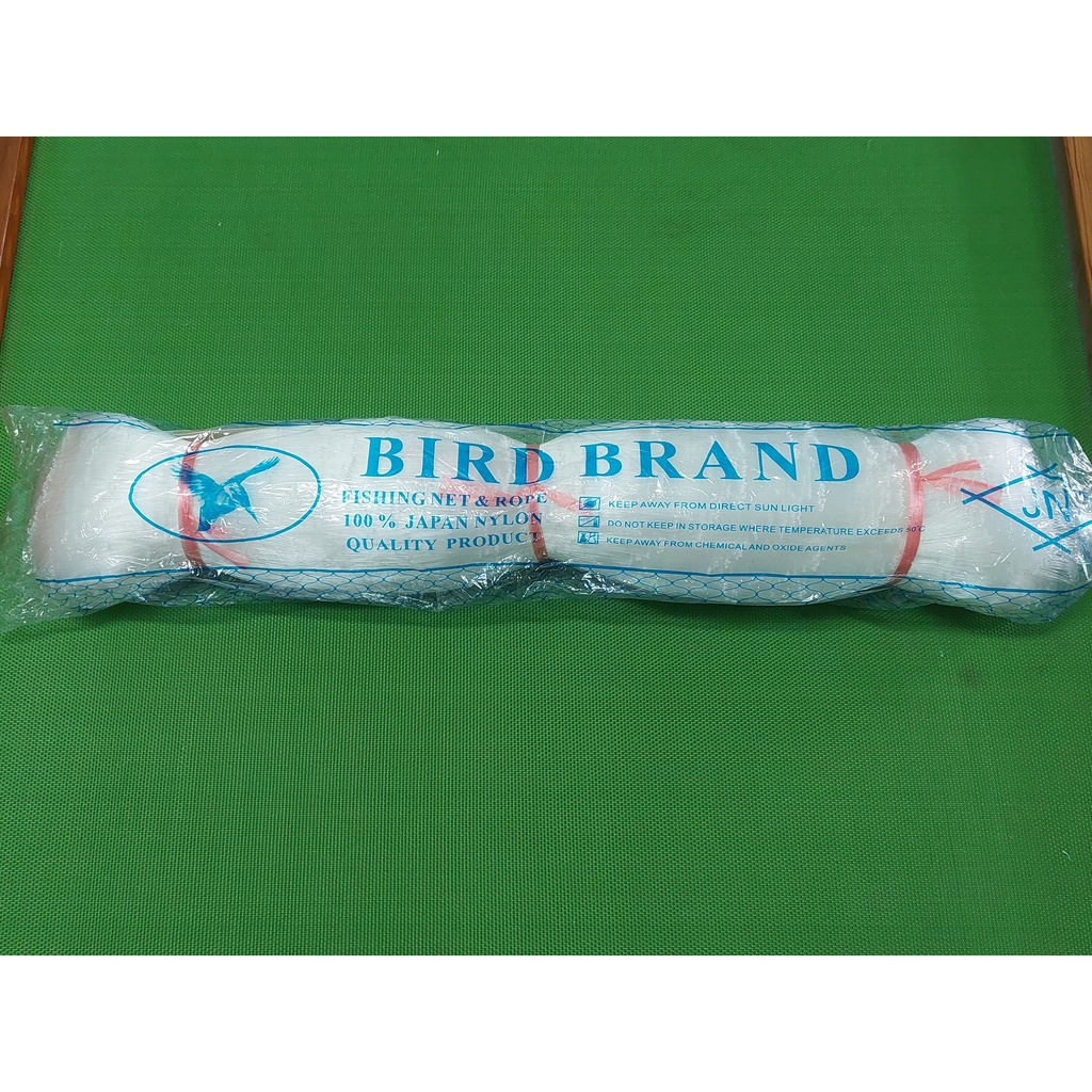 MATA Fishing net 0.33mmx (3"->4 1/2") x 100 MD x 600ML, tansi trwl, cross eye (TATE mono fishing net