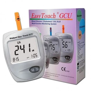 Easytouch เครื่องตรวจวัดน้ำตาล/ไขมันคลอเรสเตอรอล/กรดยูริก