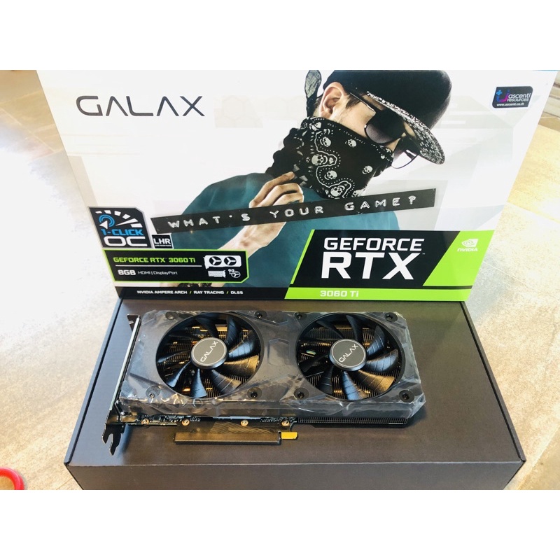 VGA (การ์ดจอแสดงผล) GALAX GeForce RTX 3060 Ti 8GB GDDR6 LHR