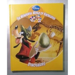 Dinosaurs -The Wonderfull World of Knowledge (Hoardcover-Yellow)-29