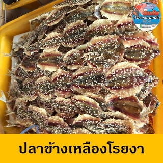 ปลาข้างเหลืองโรยงา ปลาหวาน 500g. (สินค้าขายดีการันตี)