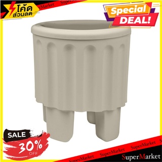 เก้าอี้พลาสติก SPRING ROMAN STOOL สีน้ำตาล โต๊ะและเก้าอี้ PLASTIC STOOL SPRING ROMAN STOOL BROWN เฟอร์นิเจอร์นอกบ้าน