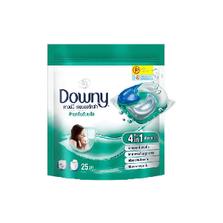 Downy ดาวน์นี่ เจลบอลซักผ้า ผลิตภัณฑ์ซักผ้า สูตรตากผ้าในร่ม 25 ลูก 629 g