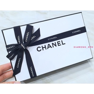 กล่องChanel พร้อมริบบิ้น แท้💯%Chanel Box จากเคาน์เตอร์ Chanel