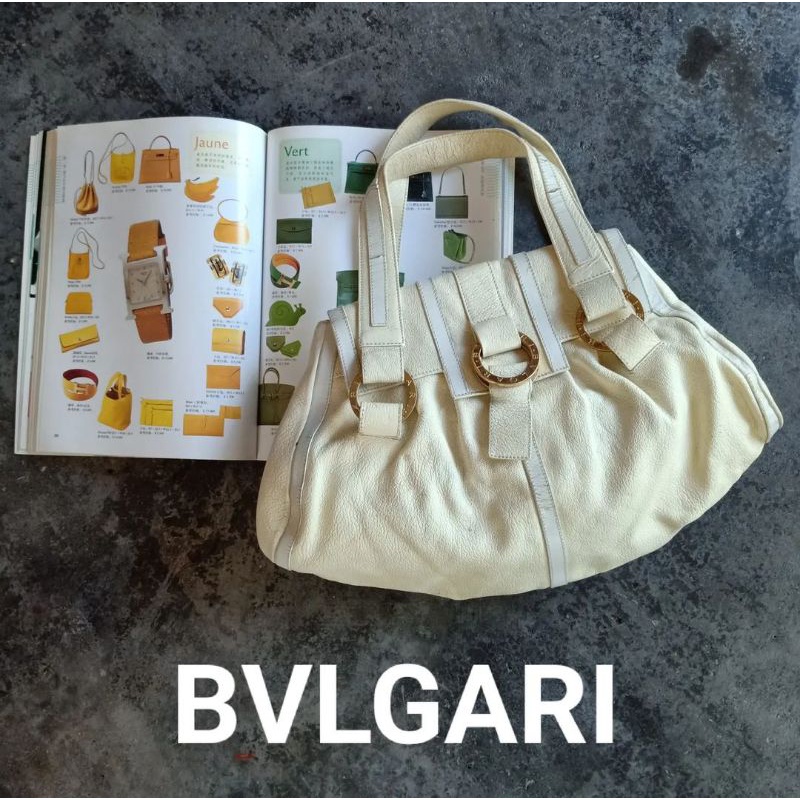 กระเป๋าถือBVLGARIแท้ มือสองญีุ่ปุ่น