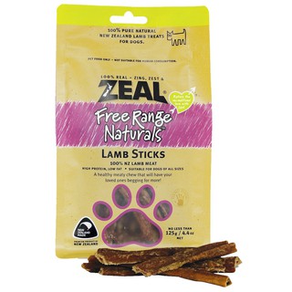 Zeal Lamb Sticks เนื้อแกะนิวซีแลนด์อัดแท่ง ขนาด 125 g.