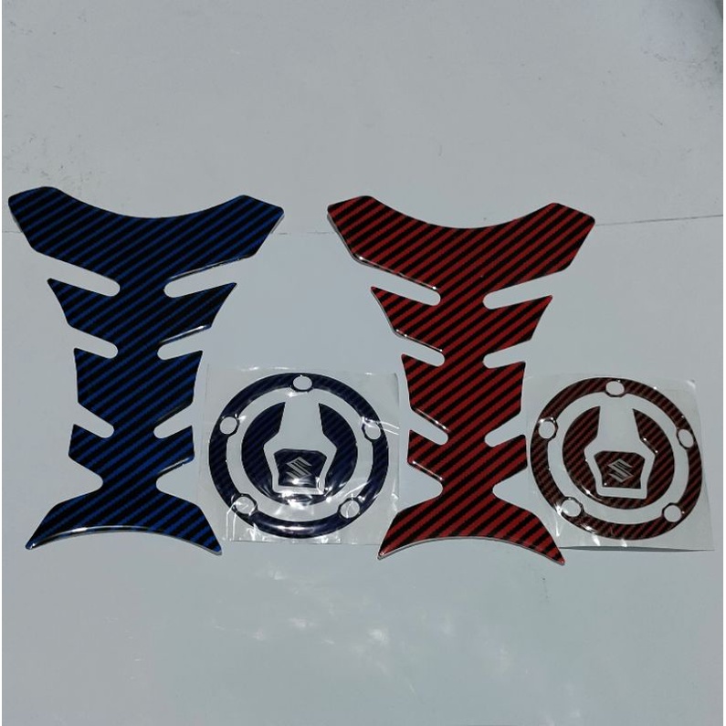 GSX 150R สติกเกอร์ลายนูน Tankpad + ฝาครอบถัง