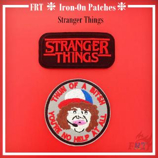 แผ่นผ้าพิมพ์ลาย stranger things diy อุปกรณ์สําหรับงานหัตถกรรม 1 ชิ้น