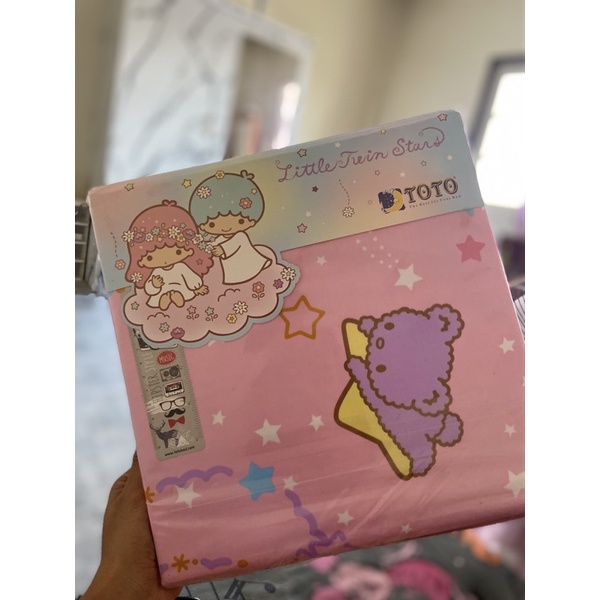 ผ้าปูที่นอนลายลิขสิทธิ์แท้ของ TOTO 3.5ฟุต