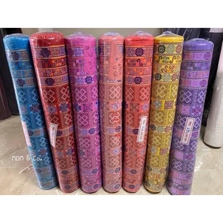 👾 ผ้าฝ้าย พิมพ์ลายอาข่า สไตล์พื้นเมือง 🌈 19 สี | Cotton 100% 👾