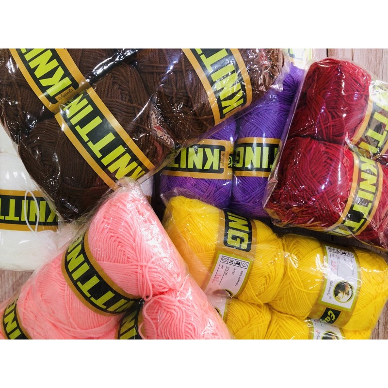 ไหมพรม 4 ply อีเกิ้ล eagle (1 ห่อ บรรจุ 4 ม้วน) ตัวเลือกที่ 3