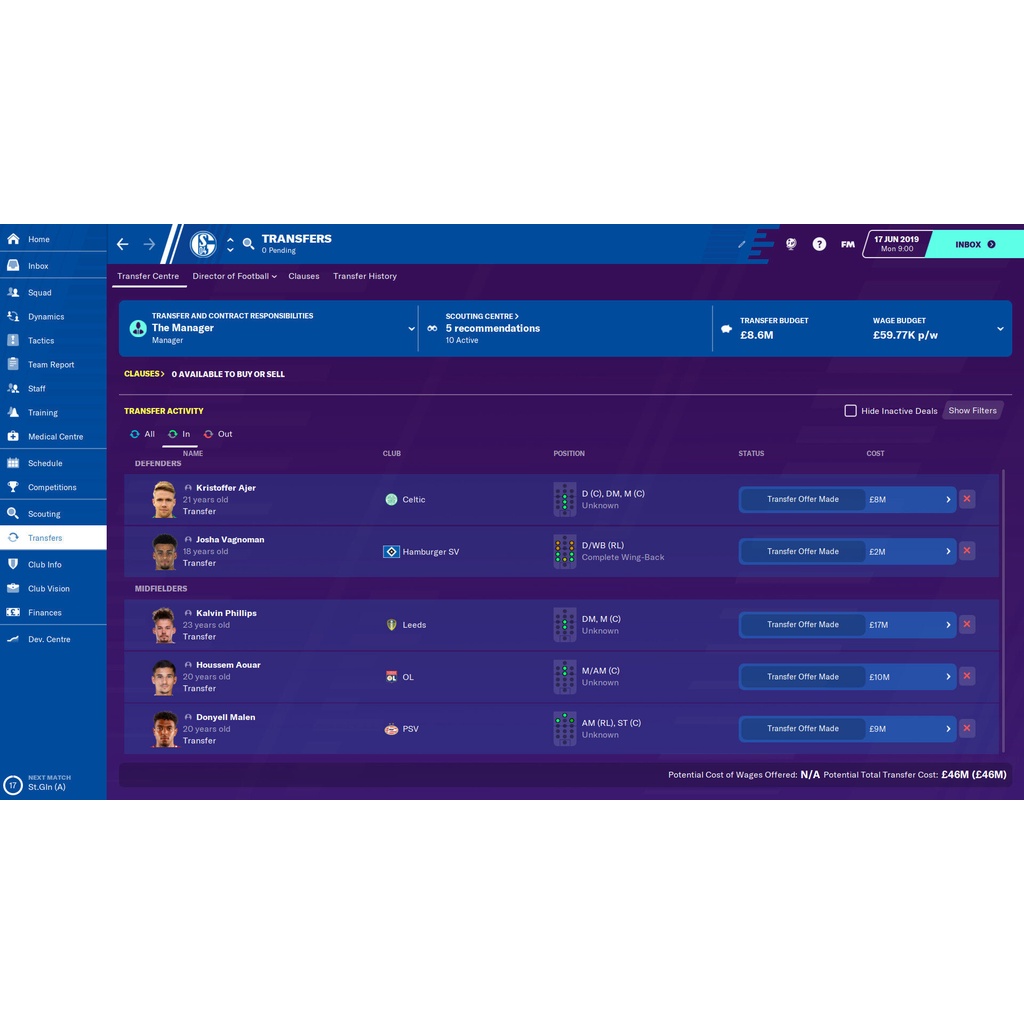[PC GAME] แผ่นเกมส์ Football Manager 2020 [ภาษาไทย] PC RMJI