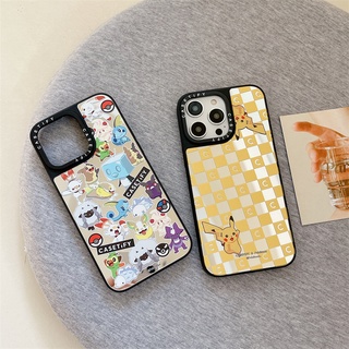 Casetify 【โปเกมอน &amp; ปิกาจู】เคสโทรศัพท์มือถือ TPU กันกระแทก ลายโปเกม่อนน่ารัก แฟชั่น สําหรับ iPhone 14 Pro MAX 14Plus 13 Pro MAX 12 11 Pro MAX XR X XS MAX