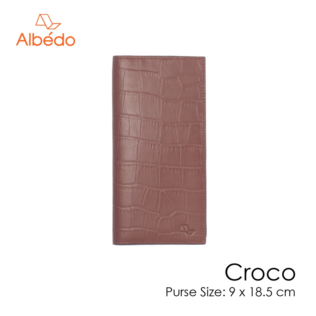 [Albedo] CROCO PURSE กระเป๋าสตางค์/กระเป๋าเงิน/กระเป๋าใส่บัตร รุ่น CROCO - CC70979