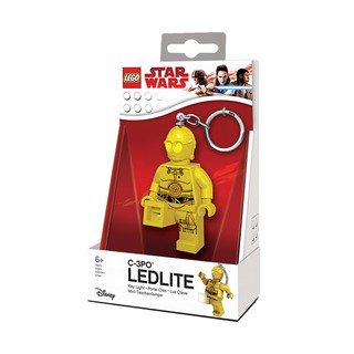 LEGO พวงกุญแจไฟฉาย Star Wars สตาร์วอร์ส ซีทรีพีโอ C3PO