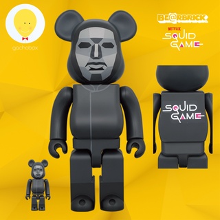 gachabox Bearbrick Squid Game Frontman 100%+400％ - แบร์บริค ของแท้ Be@rbrick ฟิกเกอร์ Medicom Toy