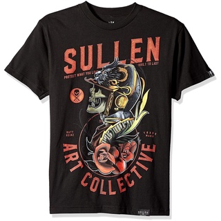 เสื้อยืดผ้าฝ้ายพิมพ์ลายแฟชั่นGildan Sullen Art ของสะสม สําหรับผู้ชาย