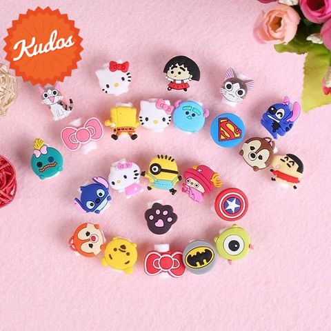 ที่ล๊อค ตัวล็อก กันสายชาร์จหัก (20ชิ้น) คละลาย ถูกที่สุด Charger Cable Protector BY.KUDOSTH