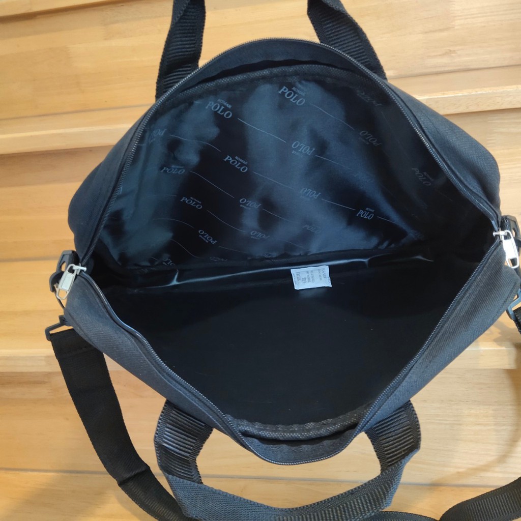 Romar Polo ลิขสิทธิ์แท้ กระเป๋าเอกสาร size A4 ราคาโรงงาน มีสายสะพาย ราคาถูก