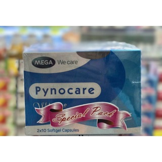 ‼️sale‼️แพ็ค 2 แถม 1 Pynocare White 20 Capsules  ไพโนแคร์ไวท์