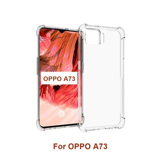 เคสTPUใสกันกระแทกขอบนิ่มหลังแข็งOPPO A73