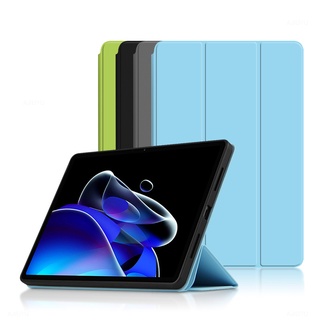 เคส Realme Pad X 10.95 นิ้ว 2022 พร้อมการปลุกอัตโนมัติ / การนอนหลับ ซิลิโคน Funda รองรับการชาร์จแม่เหล็ก สําหรับ Realme PadX