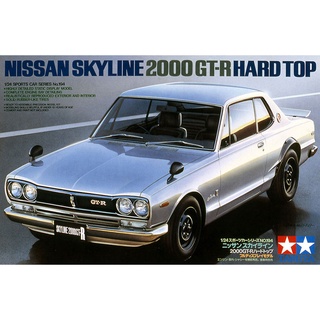 🏆 TAMIYA 24194 ชุดประกอบจำลองมาตราส่วน 1:24 NISSAN SKYLINE 2000 GT-R HARD TOP โมเดลประกอบ ต้องไปสร้างและทำสีเอง