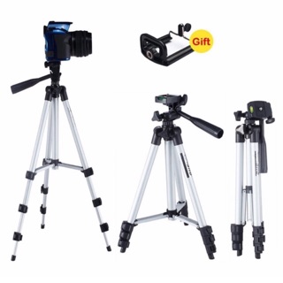 Tripod 3110 ขาตั้งกล้องและมือถือ แบบ 3 ขา (ครบชุดพร้อมถุงเก็บ)