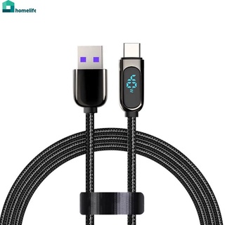  PD Quick Fast Charge 40W 3A Type-C Cable For Xiaomi POCO X3 Huawei Samsung Phone fast charging HOME