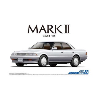 Aoshima 1/24 Toyota Mark II (GX81) 1988