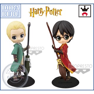 Banpresto Figure - Q Posket Harry Potter Malfoy Fred George Weasley Quidditch ฟิกเกอร์แฮรี่พ็อตเตอร์ มัลฟอย ญี่ปุ่น แท้