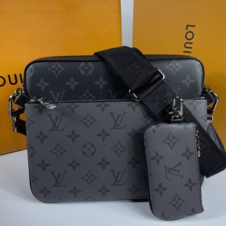 #louisvuitton #Messenger #triomessenger Grade vip Size 25cm  อุปกรณ์ full box set