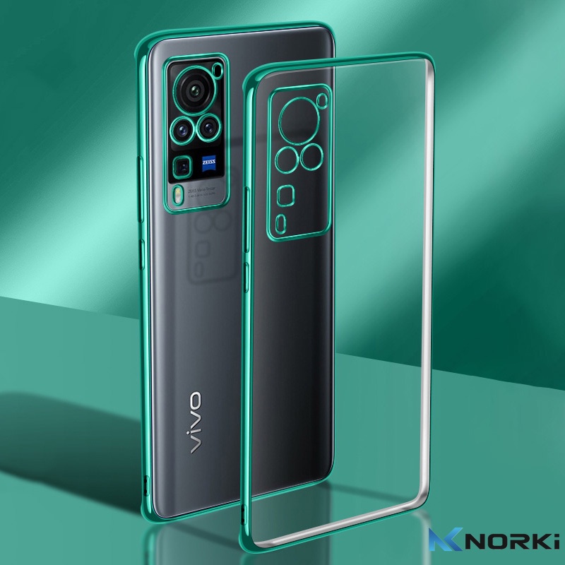 เคสสําหรับ VIVO X60 X70 X50 Pro Plus ใส TPU กล้อง ป้องกัน ฝาหลัง