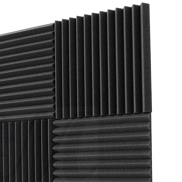 12 Pack- sponge Wedges Soundproofing Panels 1inch x 12 inch x 12inch ...