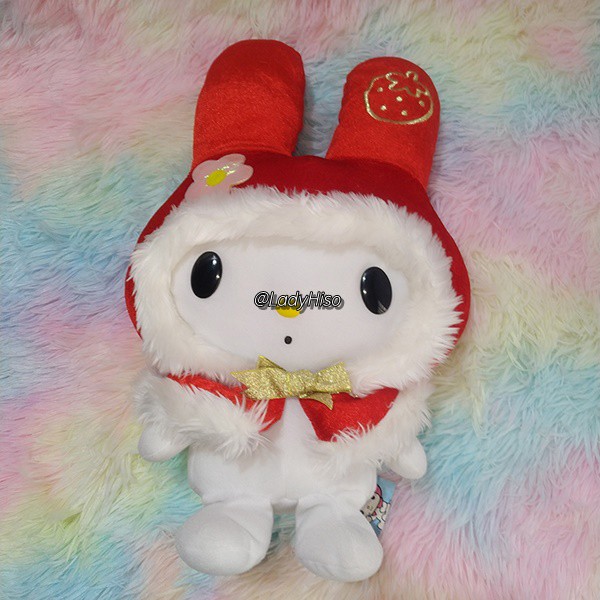 💥 ตุ๊กตา Sanrio 💥 ตุ๊กตามายเม My Melody Kuromi มายเมโลดี้ คุโรมิ ซานริโอ้ Doll Premium ลิขสิทธิ์แท้ ป้ายห้อย