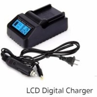 ที่ชาร์จแบตกล้องมีจอ Digital LCD Camera Charger รุ่น LP-E6 ,LP-E6N For Canon EOS70D,7D,6D,5D Mark II