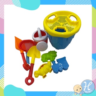 HelloMom ของเล่นทราย ถังทรายหลายขนาด busket sandy beach toy ของเล่นเสริมพัฒนาการ