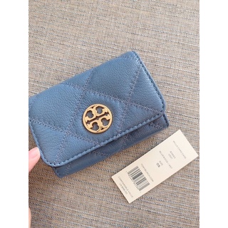 Tory Burch​ Willa card case 83693 Color : Bluewood สีนี้หายากละค่ะ