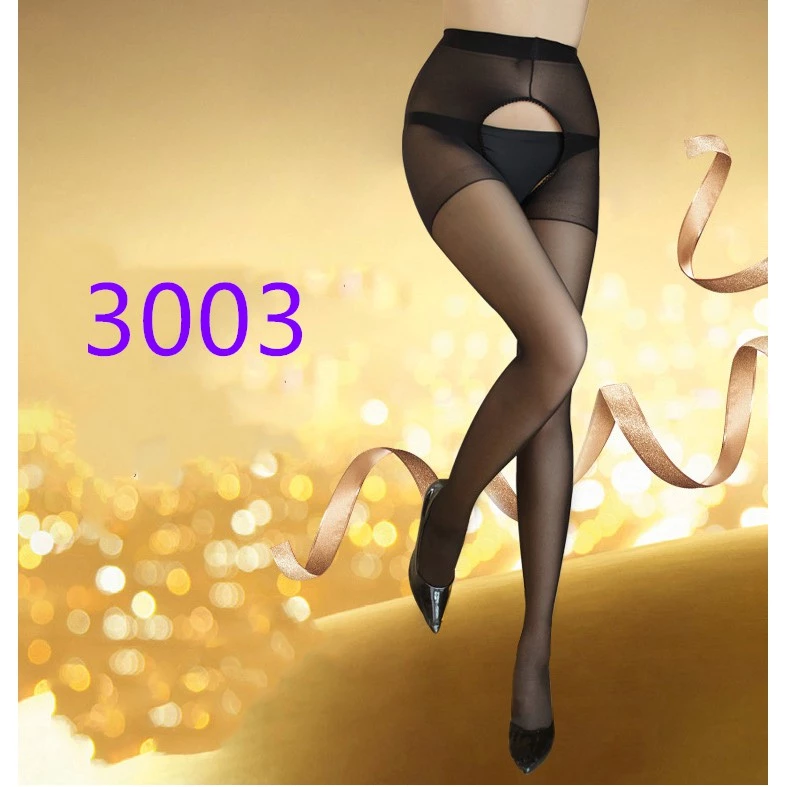 ถุงน่องเต็มตัวเปิดเป๋า ถุงน่องเซ็กซี่ สำหรับผู้หญิง 3003