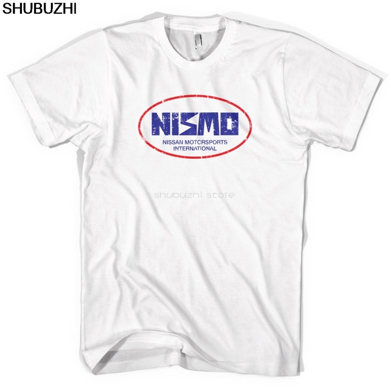 เสื้อยืดอินเทรนด์ผู้ชายอินเทรนด์ผู้หญิงเสื้อยืดแขนสั้นพิมพ์ลาย Nismo Old Skool สไตล์ญี่ปุ่น Jdm Sbz 5459S-3XL
