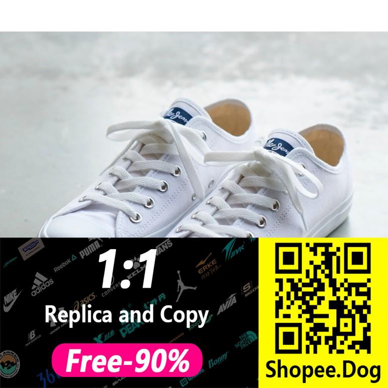 ☌Mc Jeans รองเท้าผ้าใบ M09Z006 Unisex สีขาว