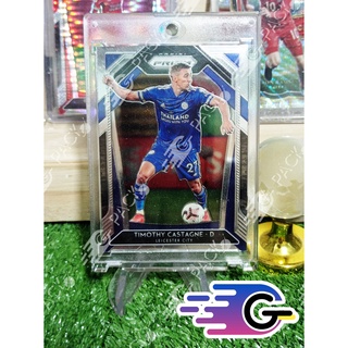 การ์ดนักฟุตบอล 2020-21 Panini Prizm Premier League timothy castagne Leicester City Base Card #122