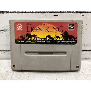 ตลับแท้ [SFC] [0192] Lion King (Japan) (SHVC-ALKJ) Super Famicom