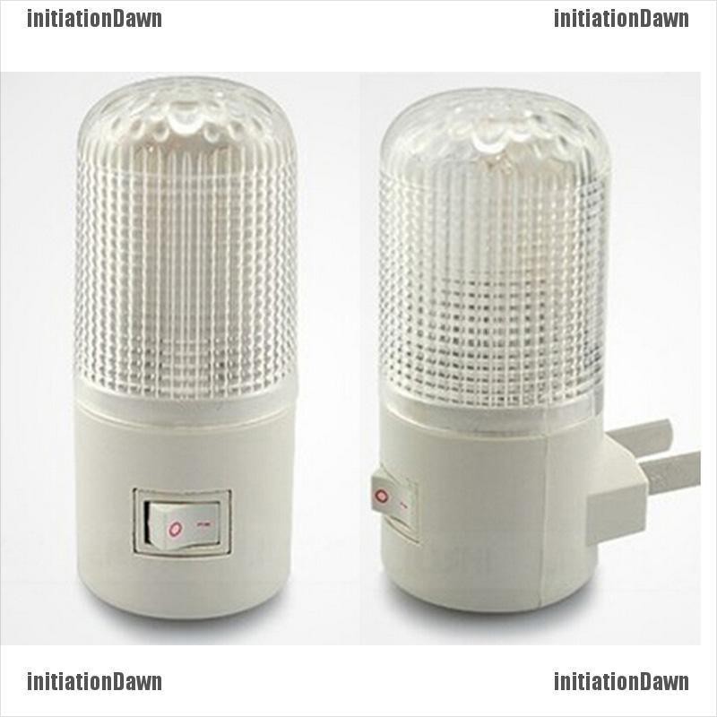 Initiationdawn 4 LED ติดผนังห้องนอน โคมไฟกลางคืน Licht โคมไฟปลั๊กหลอดไฟ AC