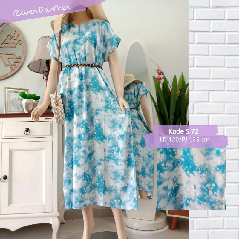 Jannah River Daster S72 dasterkekian dasterviral dasterbranded DRayonViscose riverdaster