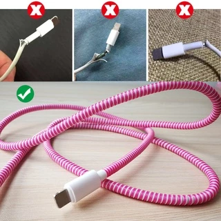 Bluewow อุปกรณ์ป้องกันสายเคเบิล 1.4 ม. สําหรับสายชาร์จ USB SJP-005