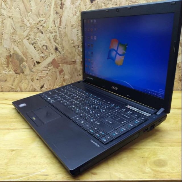 Notebook Acer Travelmate 8732 สเปคน่าใช้ Core i3@2.5 Ghz แรม 2 GB HDD 320 GB  แบตดี ใช้งานปกติ