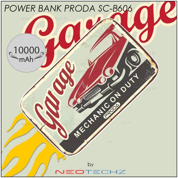 Power Bank 10000 mAh (SC-B606) - แบตสำรอง Proda