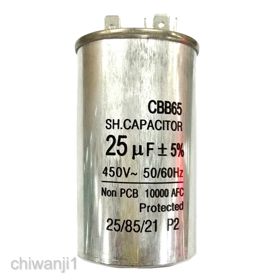 มอเตอร์สตาร์ท 450V25UF CBB65 50/60Hz