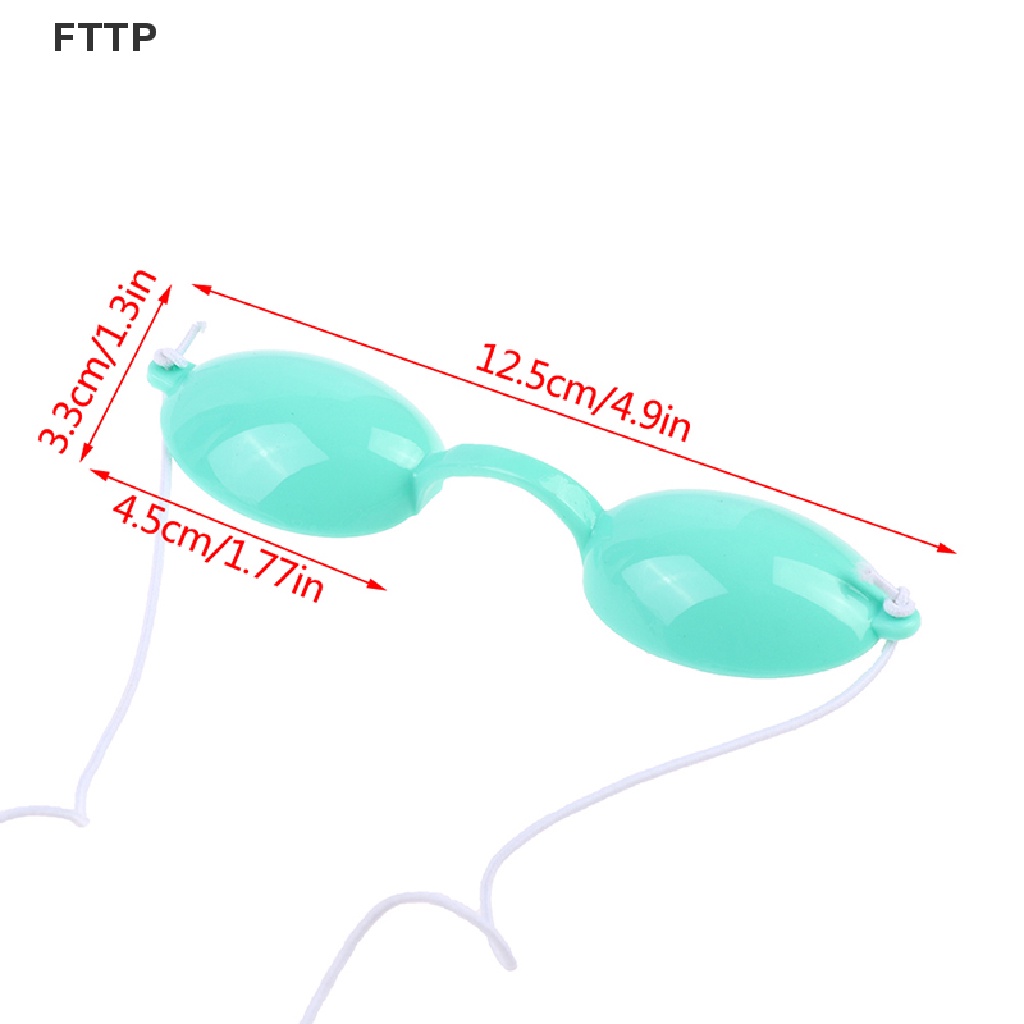 [FTTP] แว่นตานิรภัย ป้องกันแสงเลเซอร์ IPL สําหรับผู้ป่วยคลินิก
